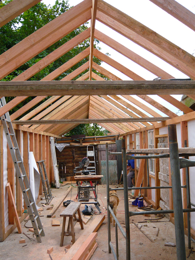 building shed roofs